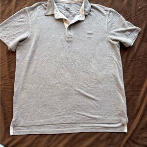 Chaps Heather Gray Men's Polo Shirt